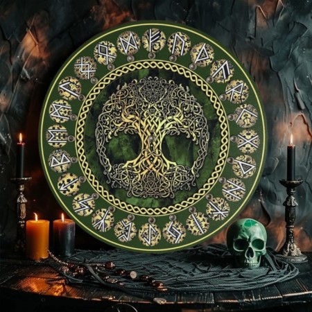 Spiritic board "Tree of life", d = 27cm-1