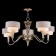 Maytoni H311-05-G, 5KHE14, 40W, 83.8x83.8x145.8 cm, bronze color