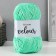 Yarn "Velour" 100% micropoliester 170m/100g (861 yards green)