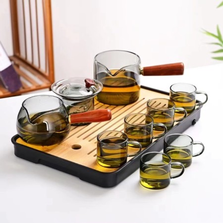 A set for the tea ceremony 9 items, for 6 people, a cup, a kettle, an hour-2