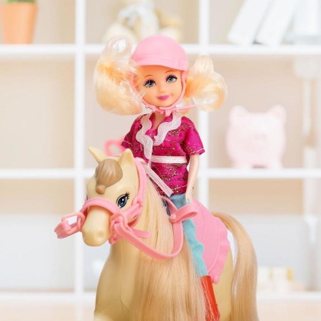 Game Set "Horse Walk": 2 dolls and 2 horses-4