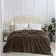 ORNELLA Cover, size 210x230 cm, coffee color
