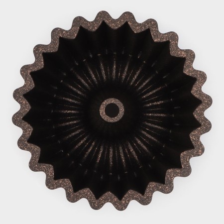 Baking form 26x9.5 cm Lotus bronze color-3