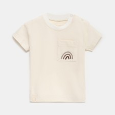 T-shirt Troshka I'm rainbow, height 80-86 cm, beige