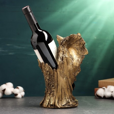 Standing for a bottle "Wolf" 26x17x13cm-2