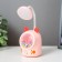 Table lamp "Ears" LED 3W USB pink 7x10x17 cm Risalux