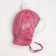 Kitty hat for a girl, lingonberry color, size 46