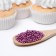 Confectionery sprinkling with a soft center "Pearls", lilac, 2-5 mm, 50 g