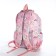 School backpack from textiles 2 of the lightning department, 4 pockets, pink color