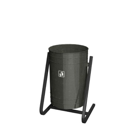 Urna 55 l "universal", color silver antique
