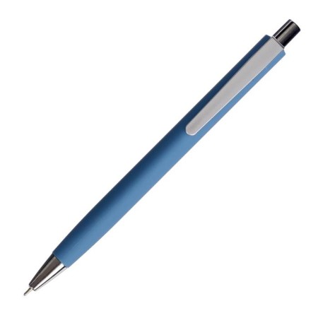 Automatic ballpoint handle 0.7 mm, blue rod, oil, vinson hull mix, rubberized-2