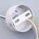 Suspension lamp "Darina" LED 10W 4000k white 6x6x30-130cm