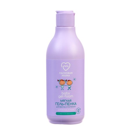 Gel-peen for baths and bathing children's "Affectionate mother" Soft, 250 ml