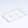 Box for mousse cakes 6 pieces, 26x17x6 white