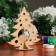 Souvenir "Christmas tree with a snowflake" on a stand