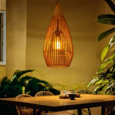 Ceiling Lamp from Rotan 