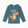 Longslit for a boy, emerald color, height 98 cm