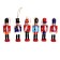 New Year's decor "Nutcracker" 3.5 × 12.5 cm, mix