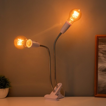 Sindy Duo table lamp 2x15W E27 white 3x3x40cm Risalux-1