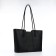 Bag Female Tout with zipper, black color