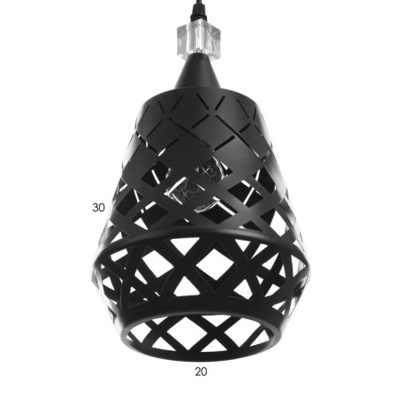 Bayerlux lamp "Kovalce" 3he27 40W black 33x33x35-120cm-4