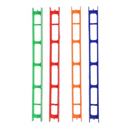 Motovilo, 1-in-line, for fishing rods, fluorescent, 300 x 23 mm, 10 pcs.