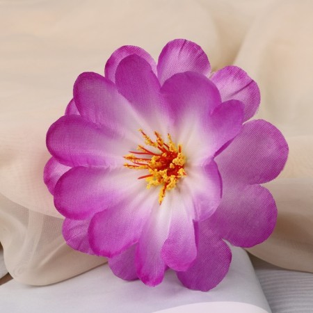 Artificial flowers "Loner Chrisp" D-11 cm H-20 cm, lilac-1