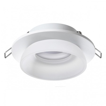 Lamp built -in Novotech. Lirio, 9W, GU10, 40x98x98 mm, white color