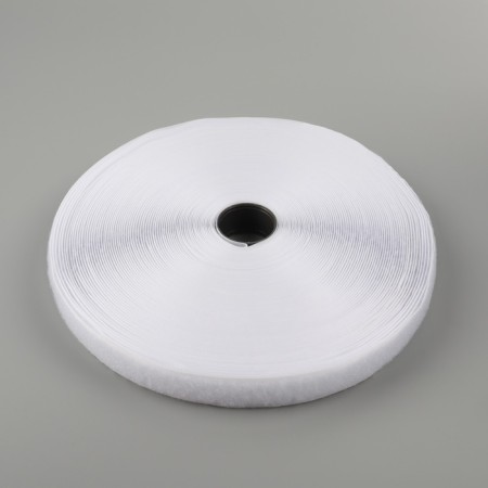 Velcro "loop", 20 mm × 25 ± 1 m, white color-1