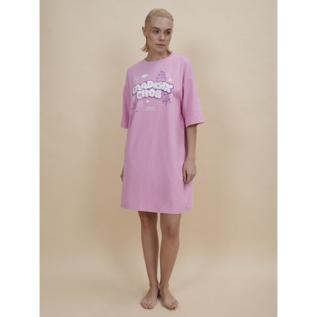 Female dress, size s, pink color-6