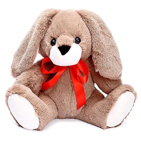 Soft toy "Egor Rabbit" Dark, 28 cm