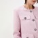 Women's tweed jacket mist r.46, pink