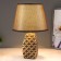 Table lamp 16445/1wt E14 40W bronze 22x22x34 cm Risalux