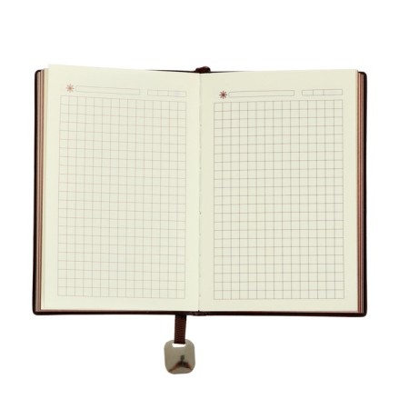 Deliciper of Leduced A6, 116 sheets in a cage, PVC cover, tinted slice, light cover, mix-6
