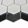 Glass mosaic Bonaparte Saba Iron, 304x264x6 mm