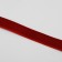 Velvet tape, 10 mm, 18 ± 1 m, color red No. 40
