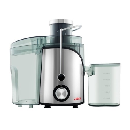 ARSA AR-2502 juicer, centrifugal, 800 watts, 0.5/1.5 l, 2 speeds, silver
