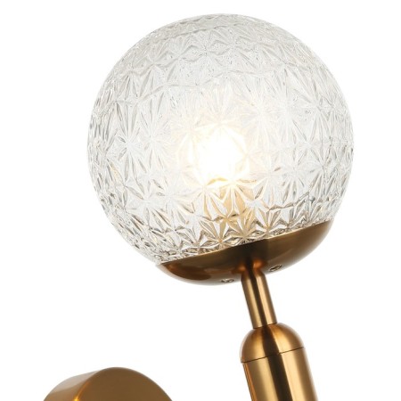Wall lamp Felis 1xe27 40W, size 13x19x34 cm, bronze color-1