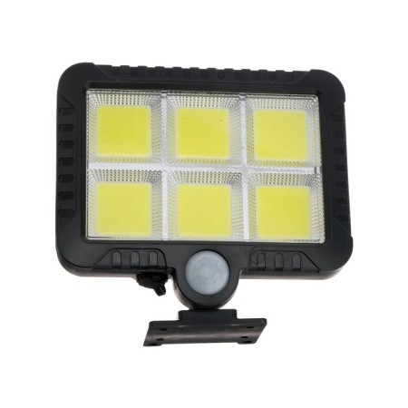 LED spotlight on a sunny battery 18 W, remote panel, 15 × 11 × 4 cm, 6500k-4