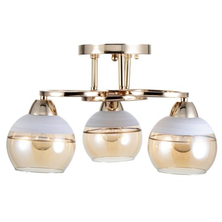Iris chandelier 3he27 40W gold 42x42x23 cm Bayerlux-3