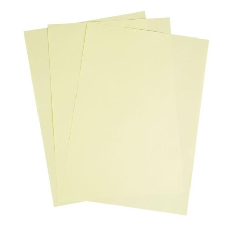Colored paper A4, 100 sheets Calligrata pastel, yellow, 80 g/m²-2