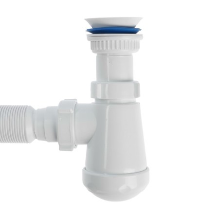 Siphon for the ORIO AB-71059 shell, with a plastic release, 1 1/4 "x40 mm, with corrugated 40x40/50 mm 1042469-2