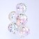 Shar Latex 12 “Happy Birthday”, Heart, Confetti, Paper, Set 5 pcs