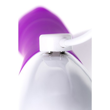 The vibrator with the Jos Taty clitoris stimulator, pulsating, purple, 21.5 cm-9