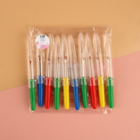 Tapirers with a cap, 8.5 cm, 10 pcs, color colorful color-5