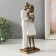 Souvenir Polystone "Dad, Mom and Daughter" 10x6.5x24.5 cm