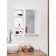 Hilton Universal bathroom set, white color
