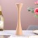 Candlestick, model No. 3, 9 x 34 cm, beech