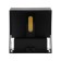 Facade lamp "Cube", FSD-063, 6 W, 3000K, Regulation. Ray, IP65, 220 V, plastic, black 100842
