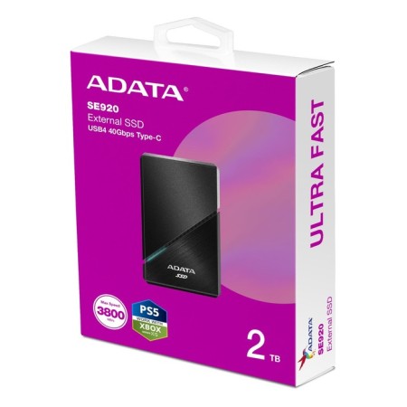 SSD A-DATA USB-C 4.0 2TB SE920-2TCBK SE920 2.5 "Black-8